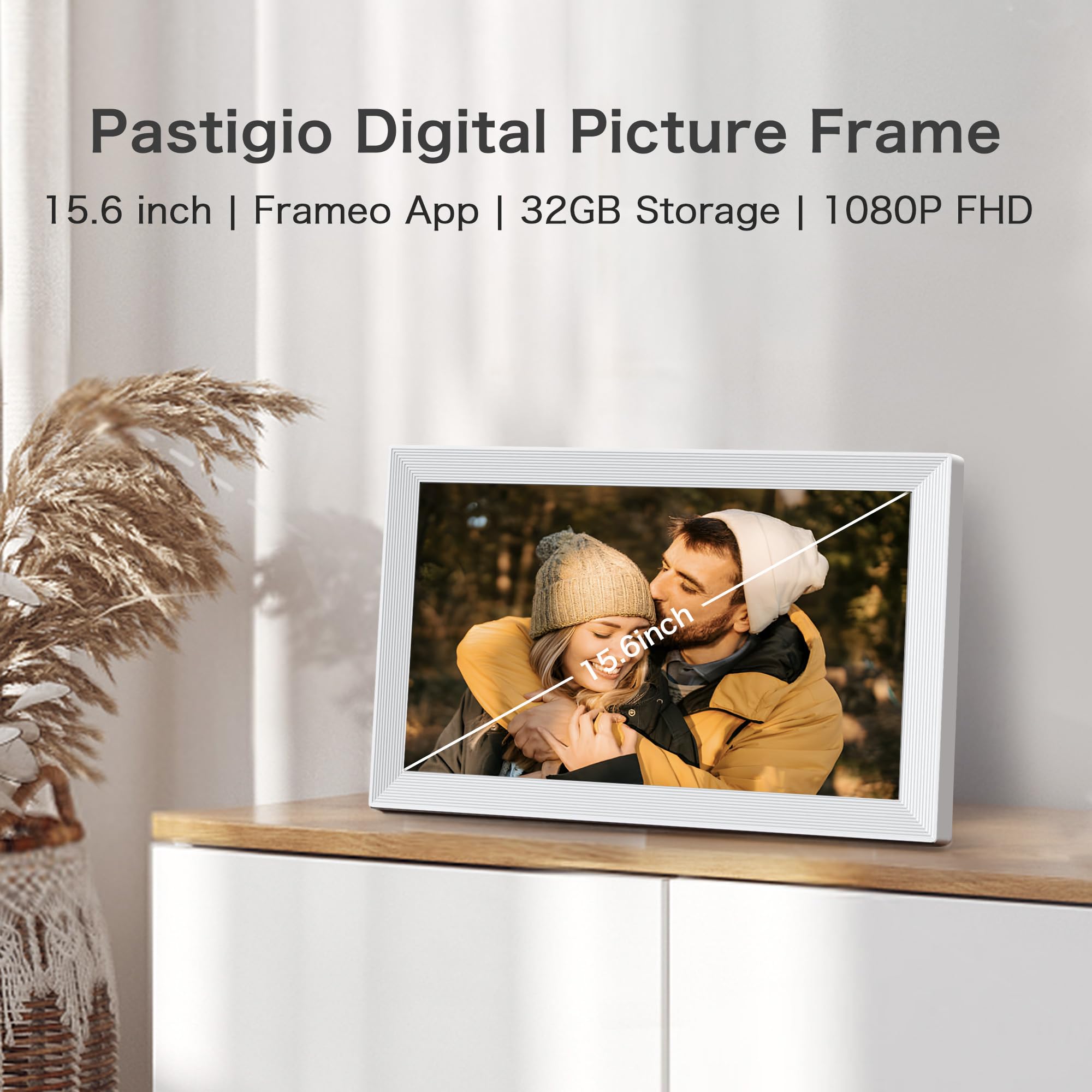 Amazon.com : Digital Picture Frame WiFi, 15.6 Inch Frameo Digital